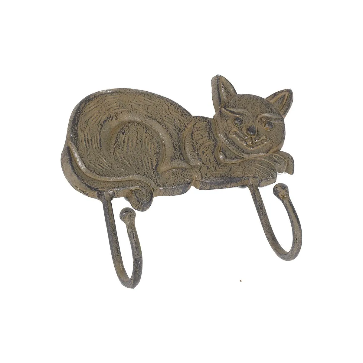 Aubry Gaspard Patère Chat en métal