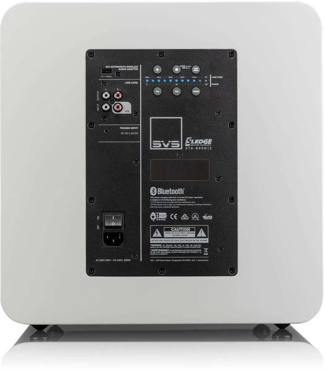 SVS SB-3000 Blanc Laqué (édition limitée) Caissons de basses