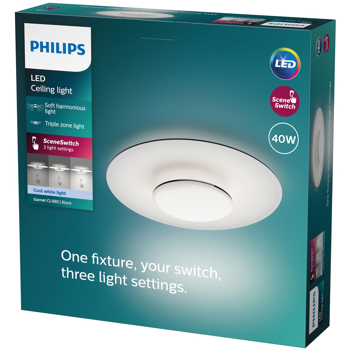 Philips Garnet taklampe 40W
