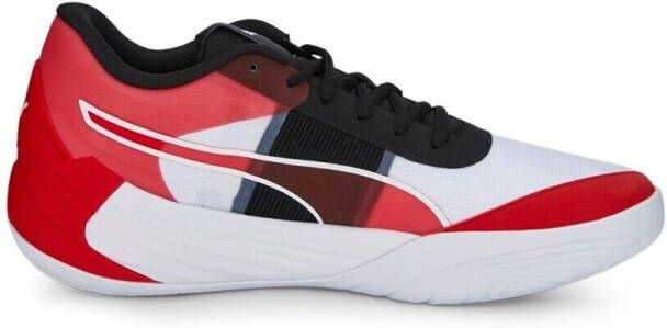 PUMA Basketbalschoenen voor Volwassenen Fusion Nitro Team Wit Mannen