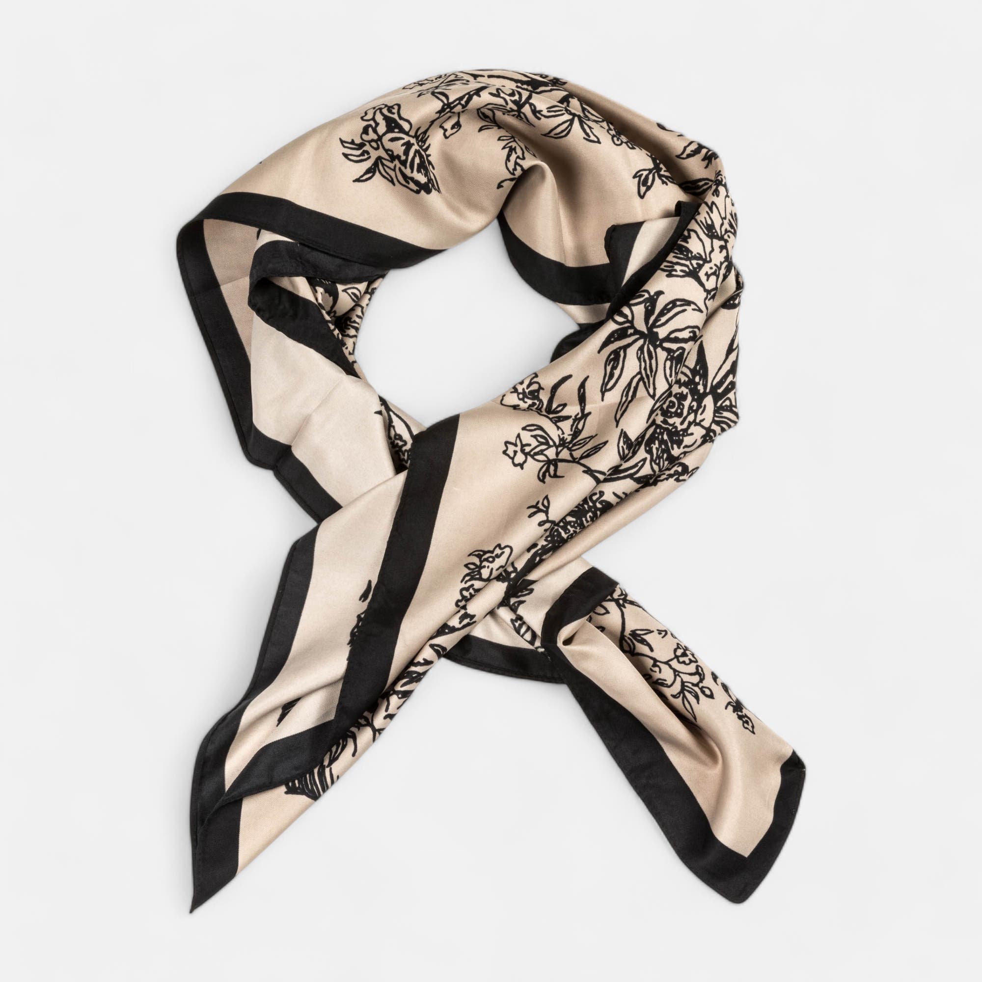 Foulard beige