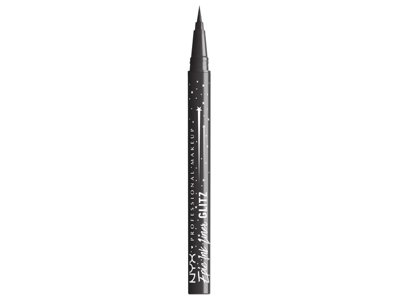 NYX Professional Makeup Epic Ink Liner Jeanz Glitz Graphite Wasserfester und flüssiger Eyeliner