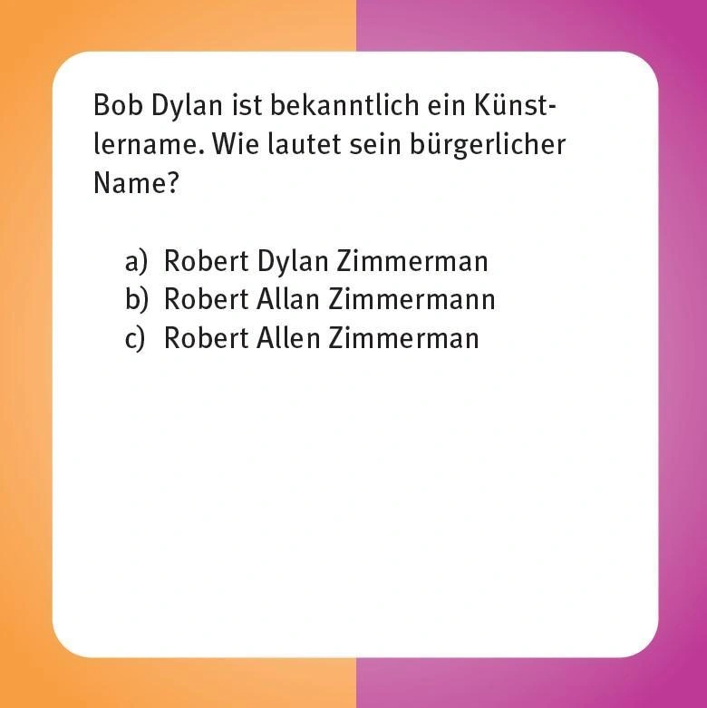 Das Bob Dylan-Quiz