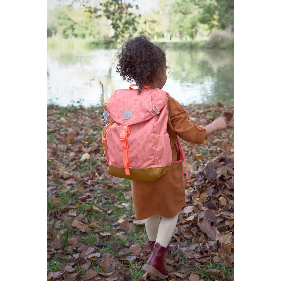LÄSSIG Big Outdoor Backpack, Adventure rose