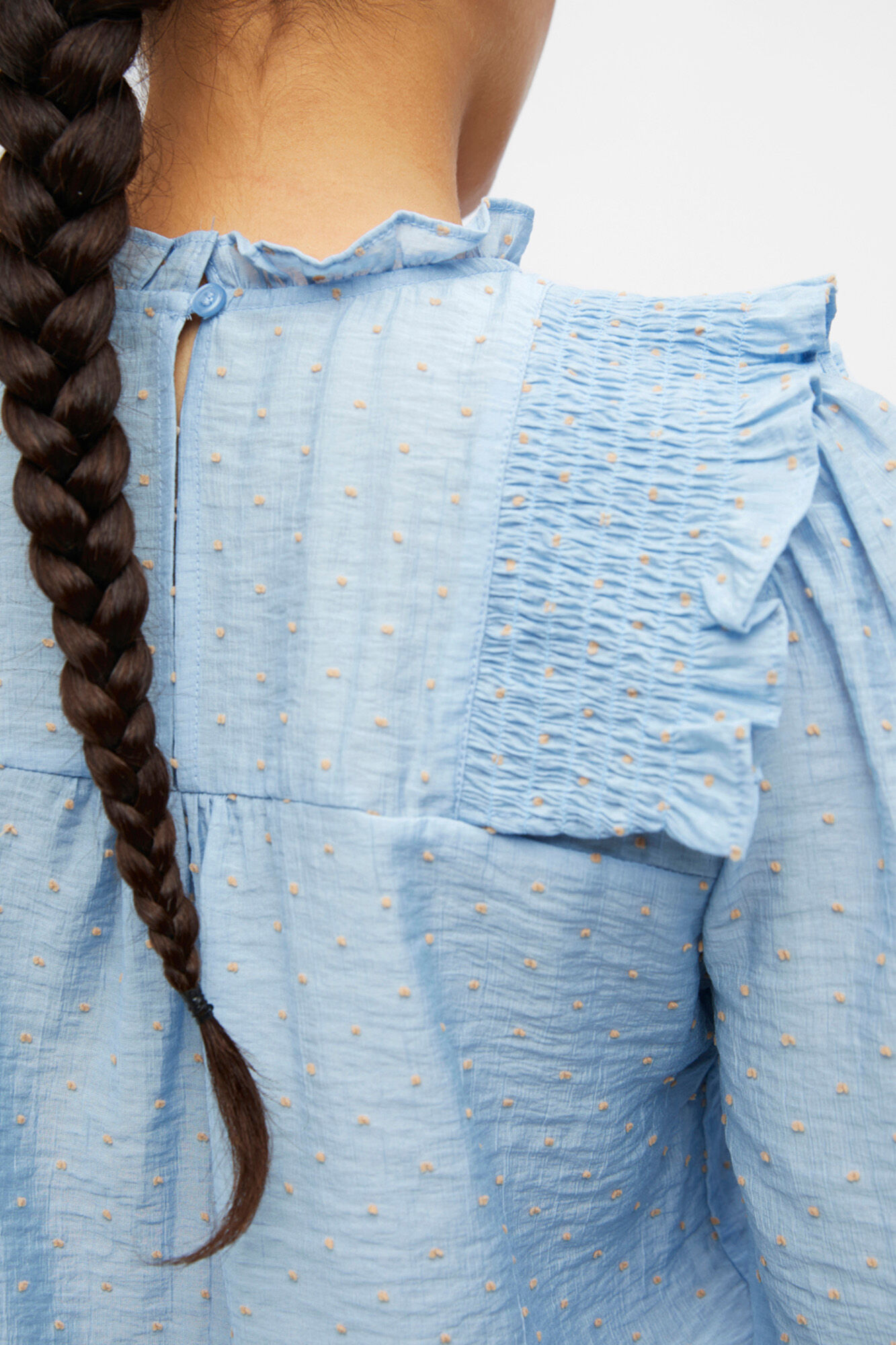 Blusa cropped - Azul