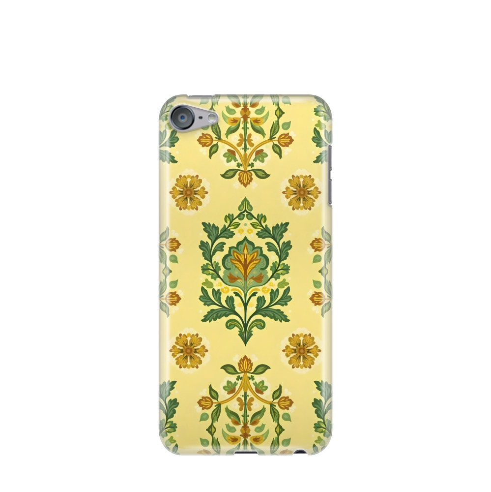 iPod Touch 7G Gummi Hülle Wüstenblume - Gelb
