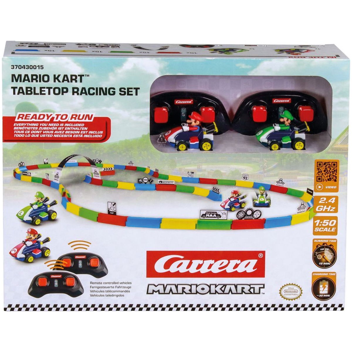 CarreraCarrera   Mario Kart Tabletop Racing Set