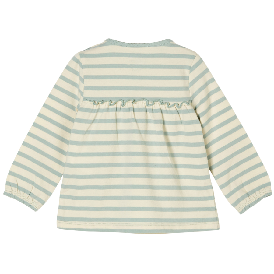 s.Oliver Langarmshirt aqua stripes