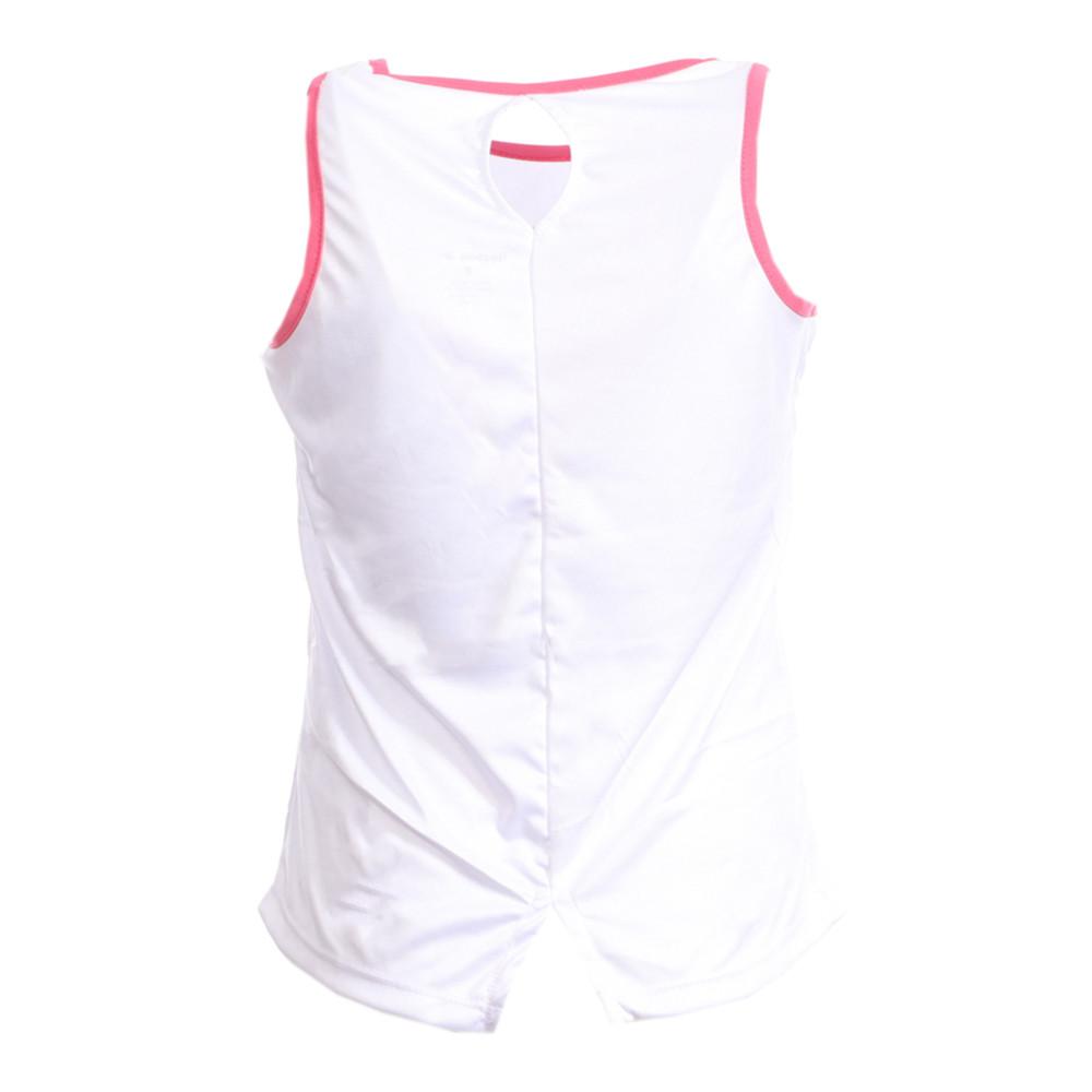Reebok Débardeur Blanc/Rose Fille Reebok C74154