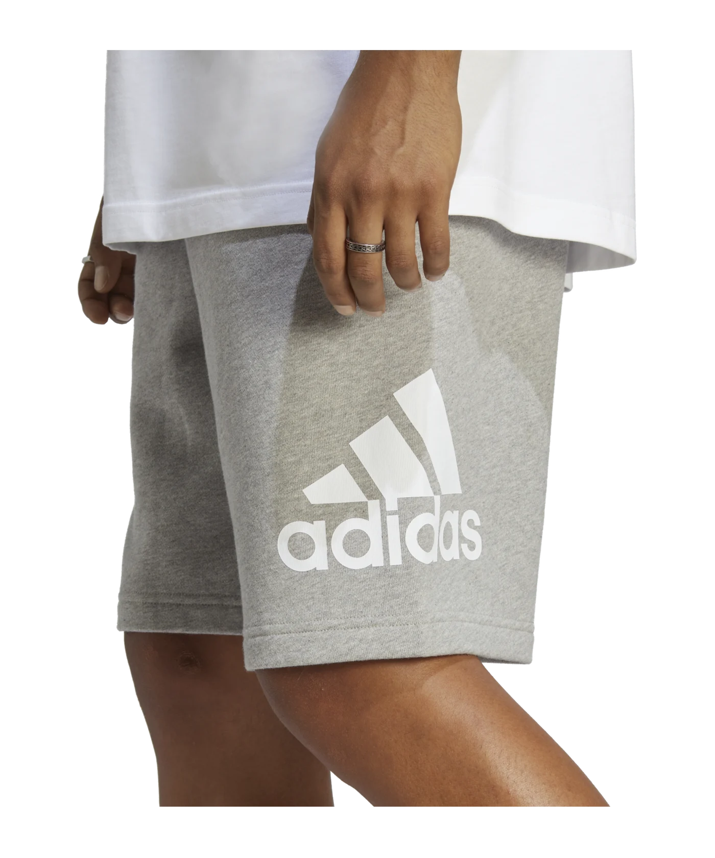 adidas Essentials French Terry Short Grau