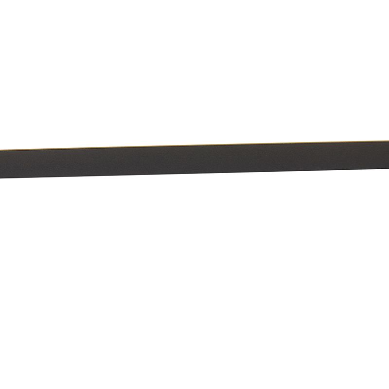 Modern LED paneel zwart 40 cm incl. LED - Liv