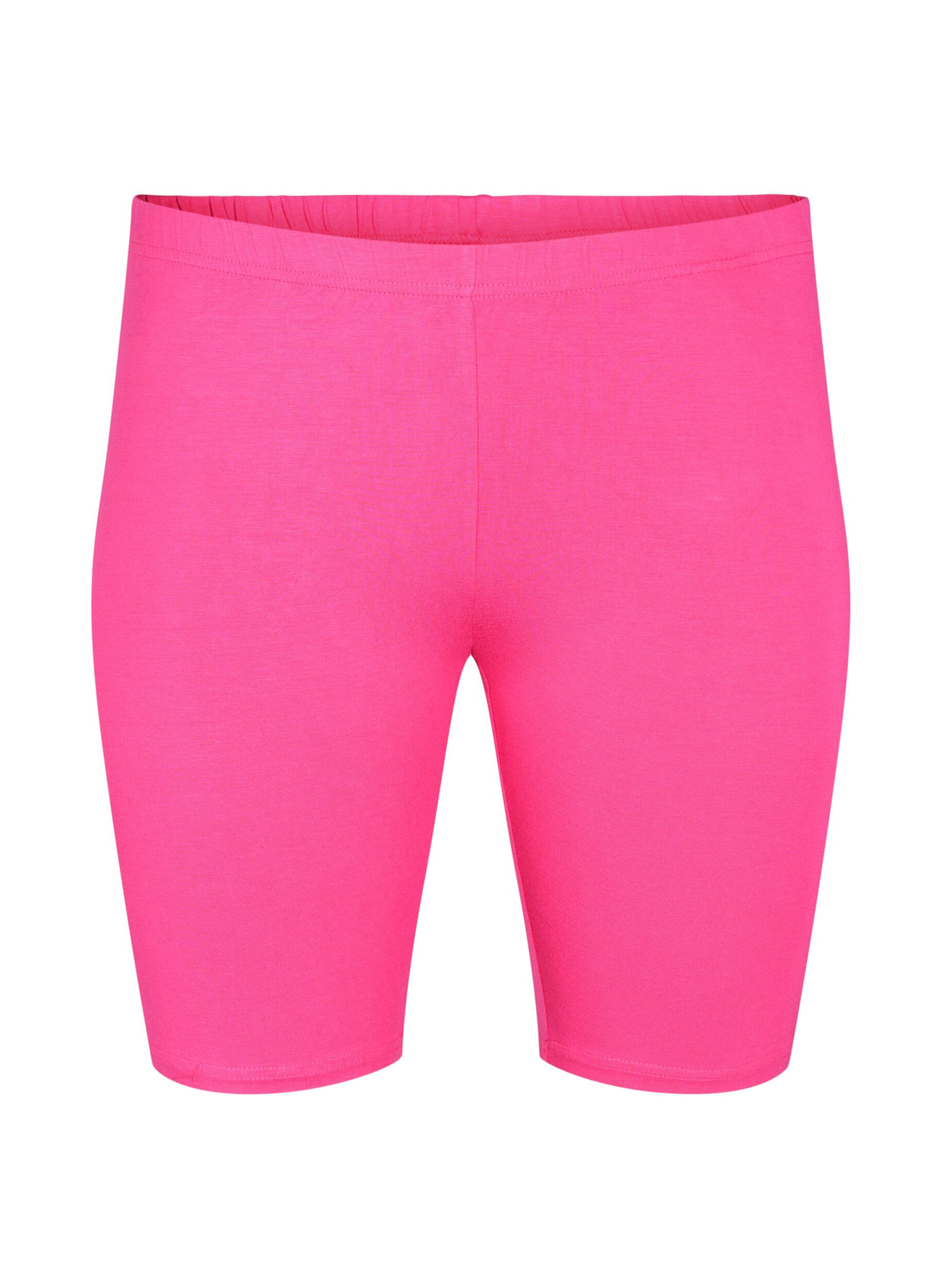 Ensfarvede basis cykelshorts