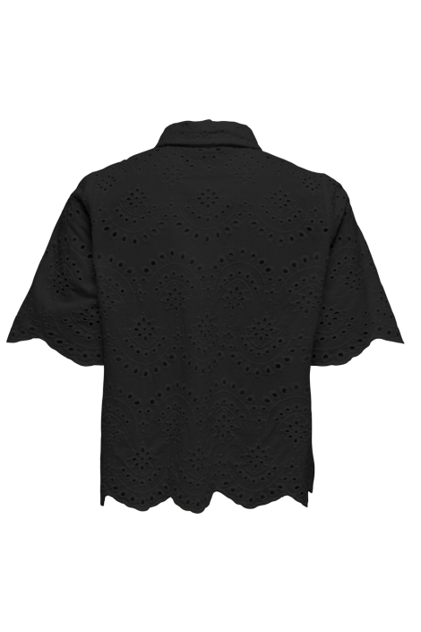 Only zwarte dames blouse
