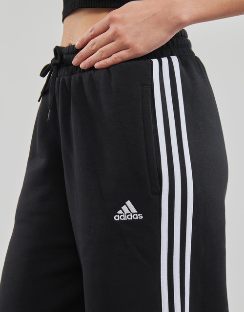 Adidas Sportswear - 3S FT WIDE PT - Noir / Blanc