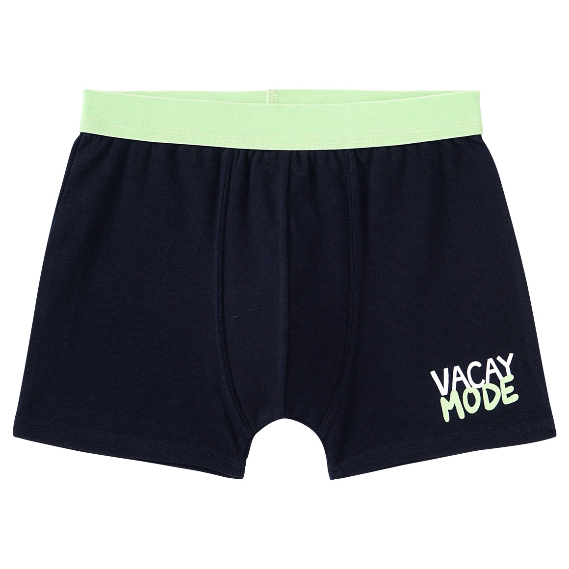 Famy 3 Jungen Boxer in verschiedenen Dessins dunkeloliv / dunkelblau