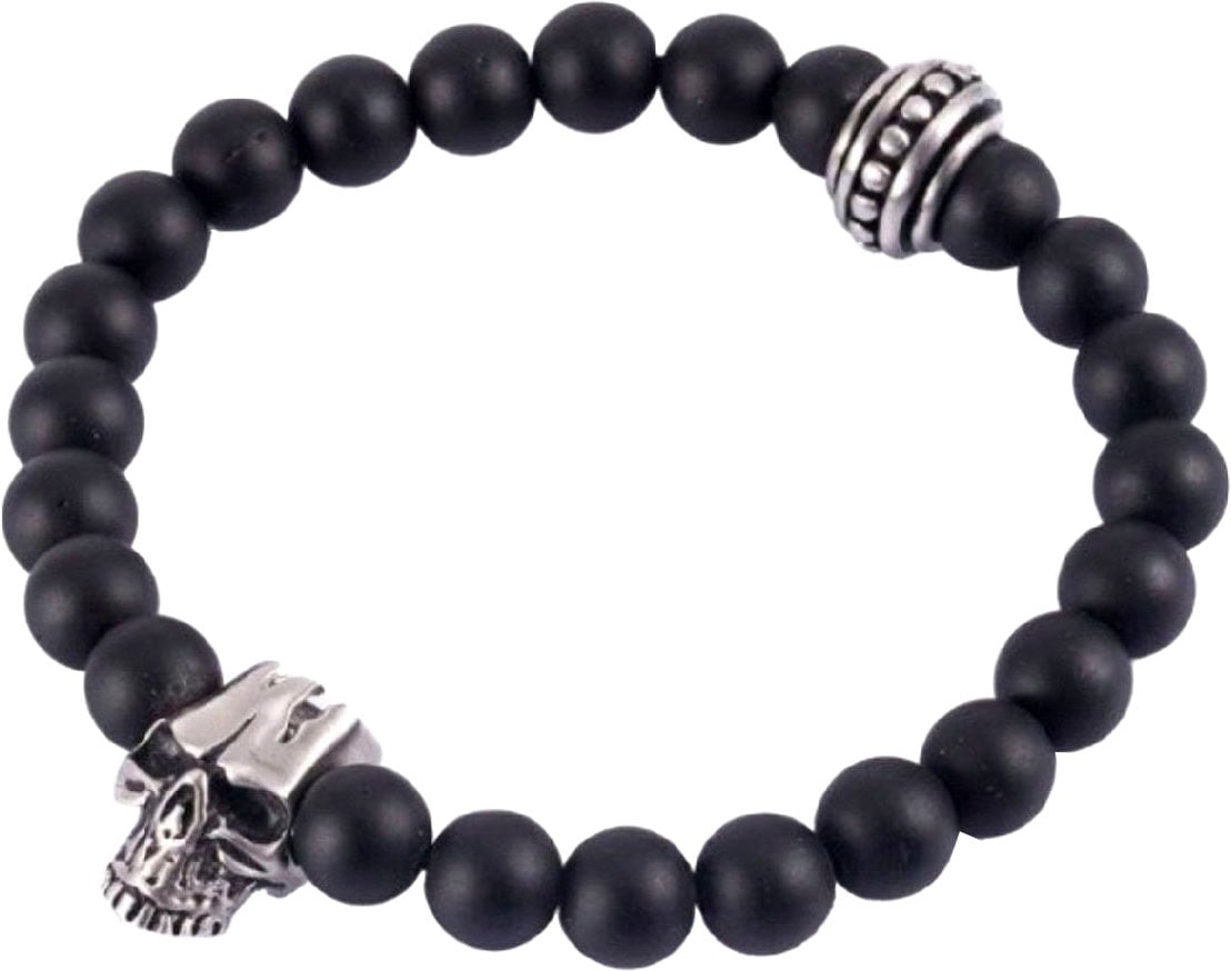 Firetti Schmuckset »Mulitpack Schmuck Geschenk Edelstahl Armband Paar Ohrstecker« (Set, 3 Stk. tlg.)  mit Achat