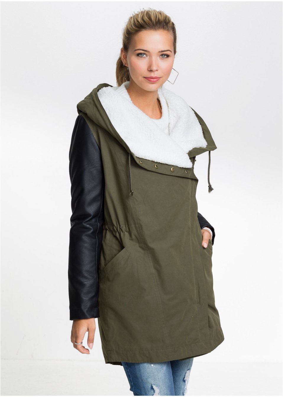 Manteau multi-matière