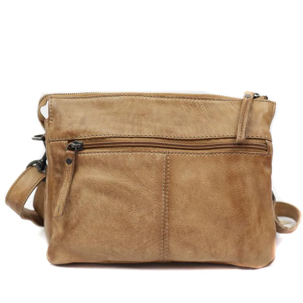 Bear Design Callisto Pelle Schoudertas Natascha Taupe CP1743