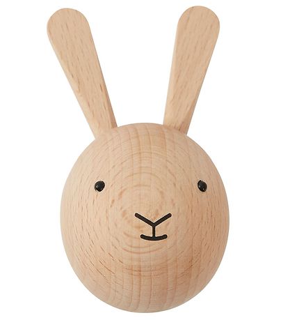 OYOY Haken - 8x4x4 cm - Mini - Rabbit - Natur
