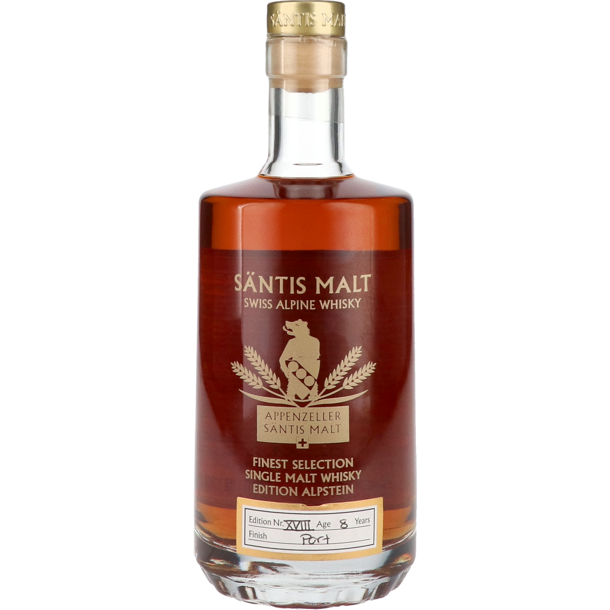 Santis Malt Swiss Alpine Edition XVIII 8 Years Port Finish 50 cl