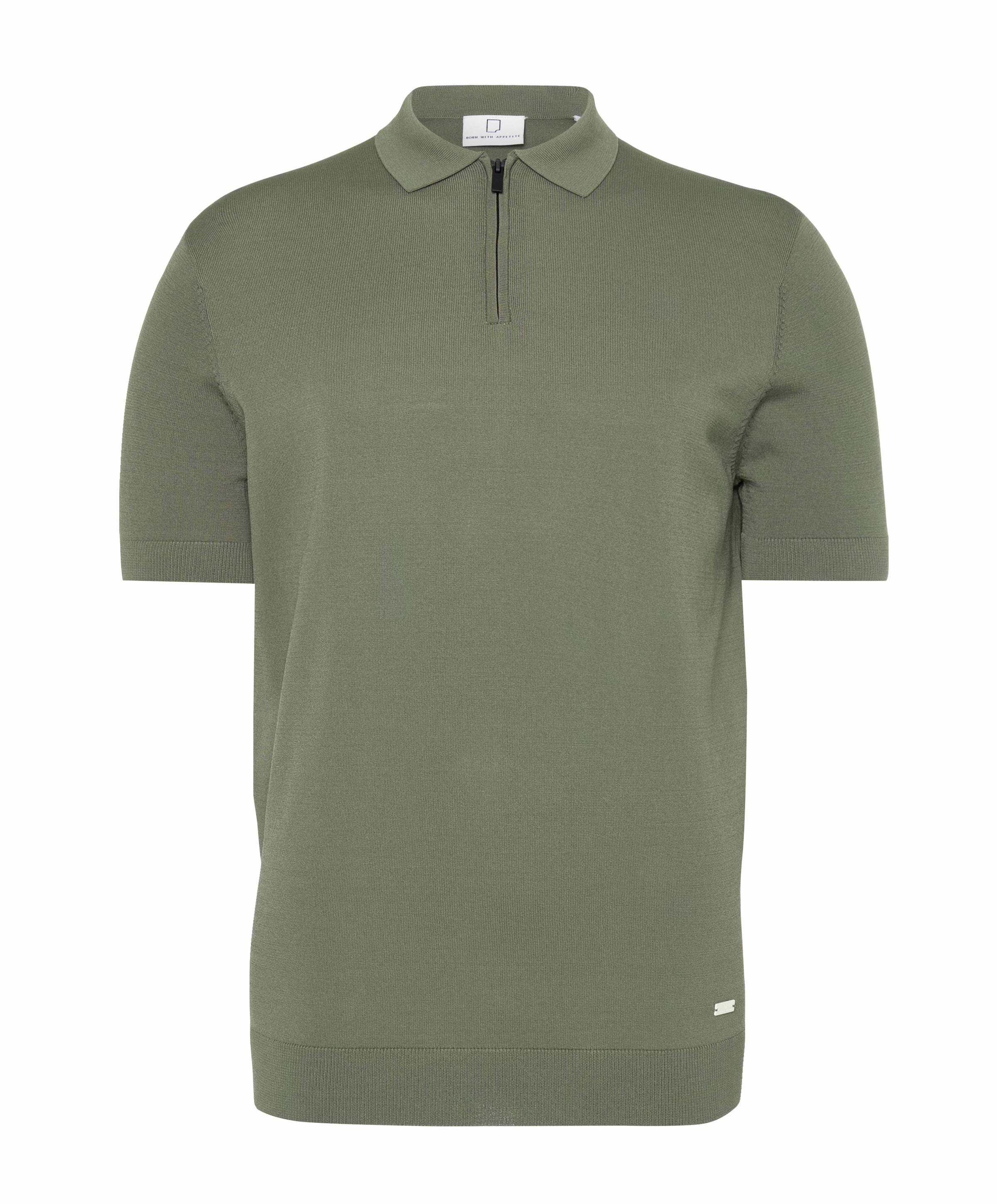 Born with appetite Heren polo groen