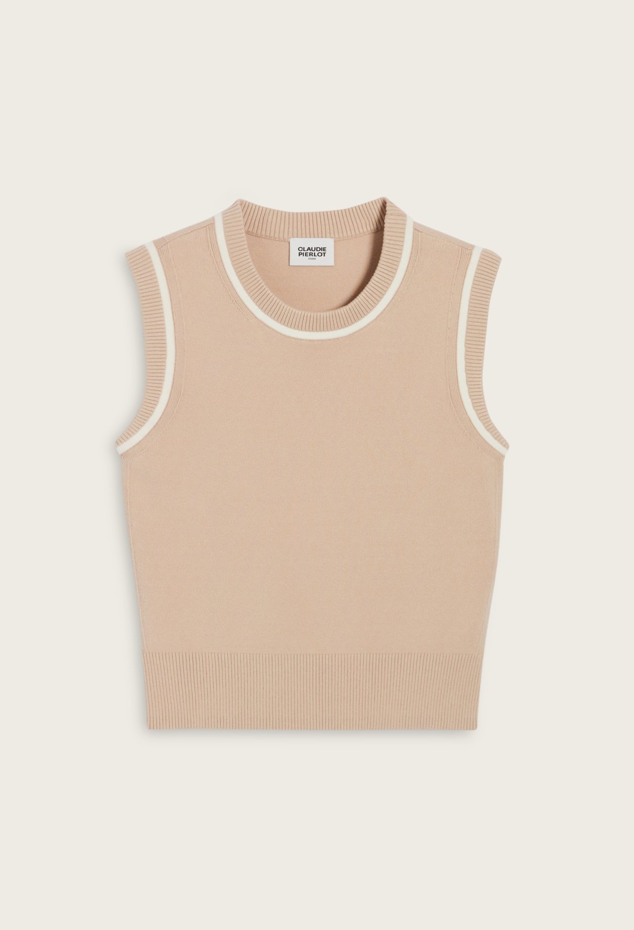 Pull maille rayures
