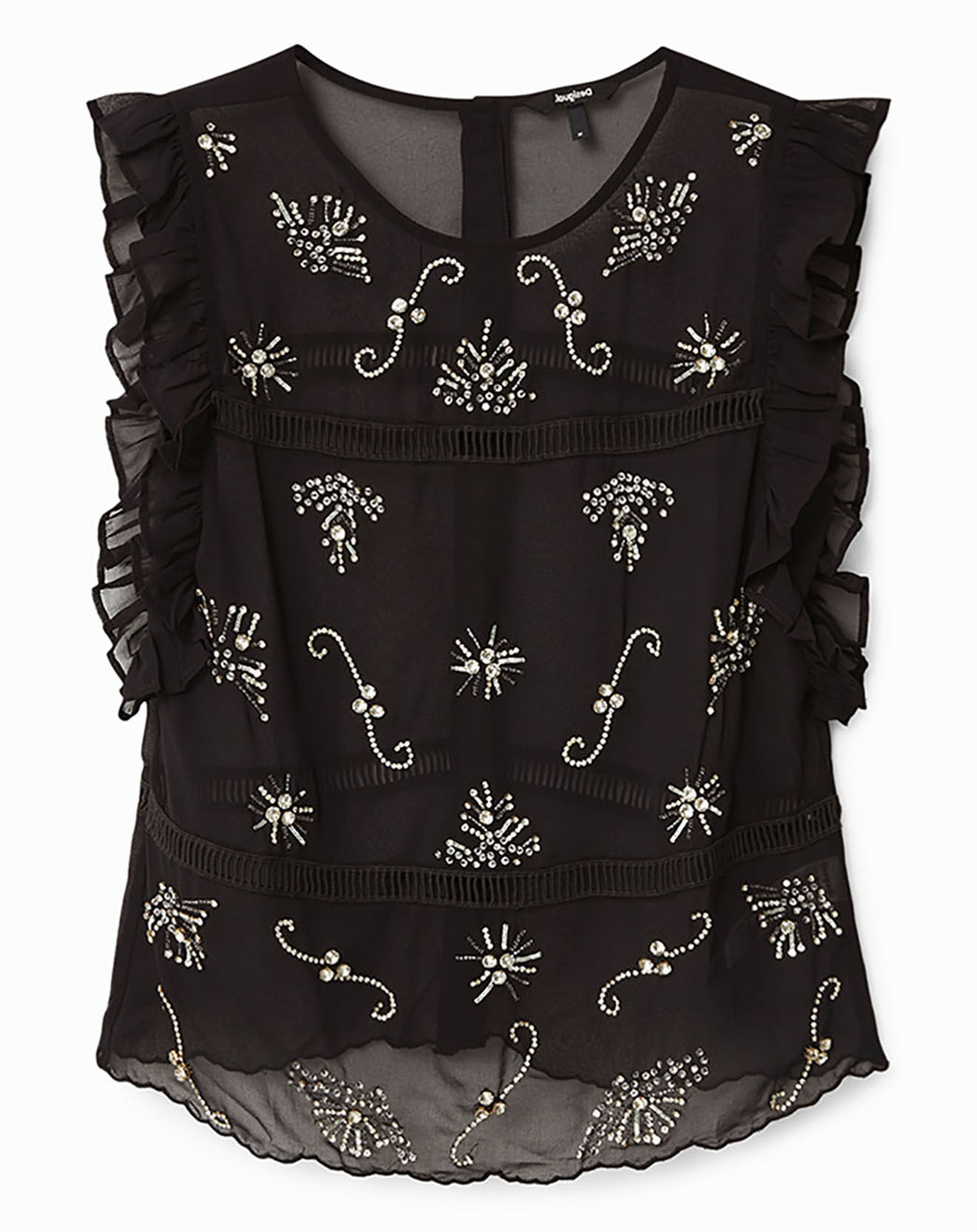 Desigual Blouse Manel noire