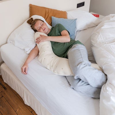 Doomoo  Amme- & Gravidpute 2-i-1, Quilt Creme Blomma
