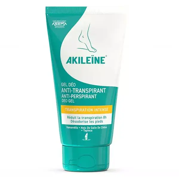 Gel Desodorante Antitranspirante Akileine 75ml