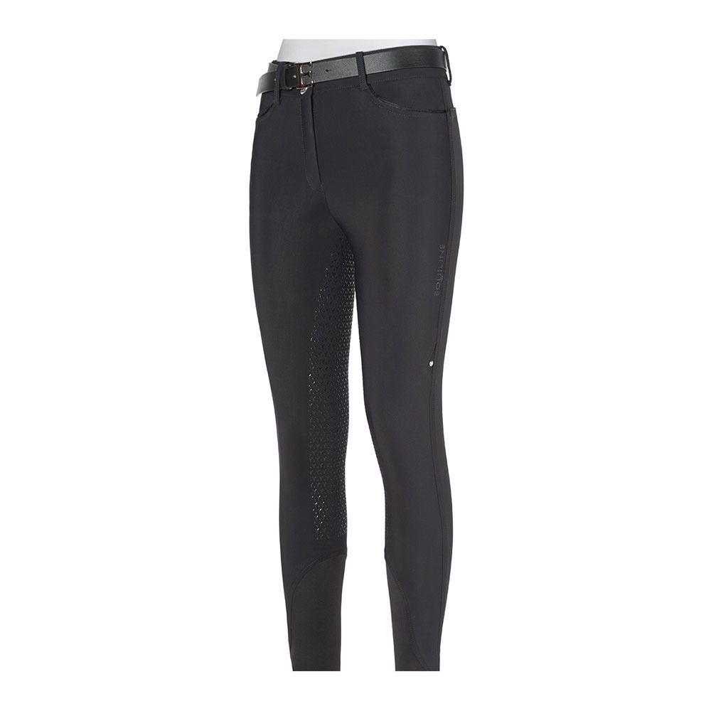 Equiline GINGERFH -  Pantalon fond de peau siliconé Femme black