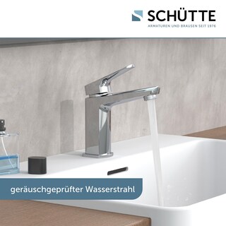 Waschtischarmatur aus Chrom