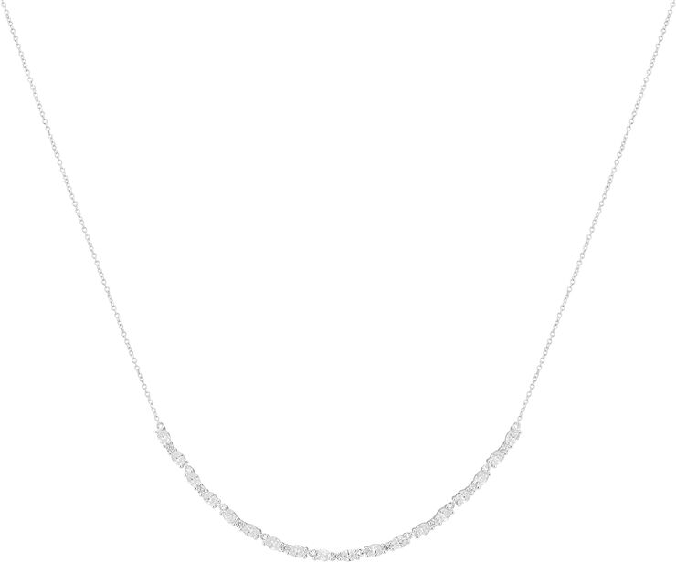 Sif Jakobs Jewellery ELLERA OVALE NECKLACE 925 sterling sølv