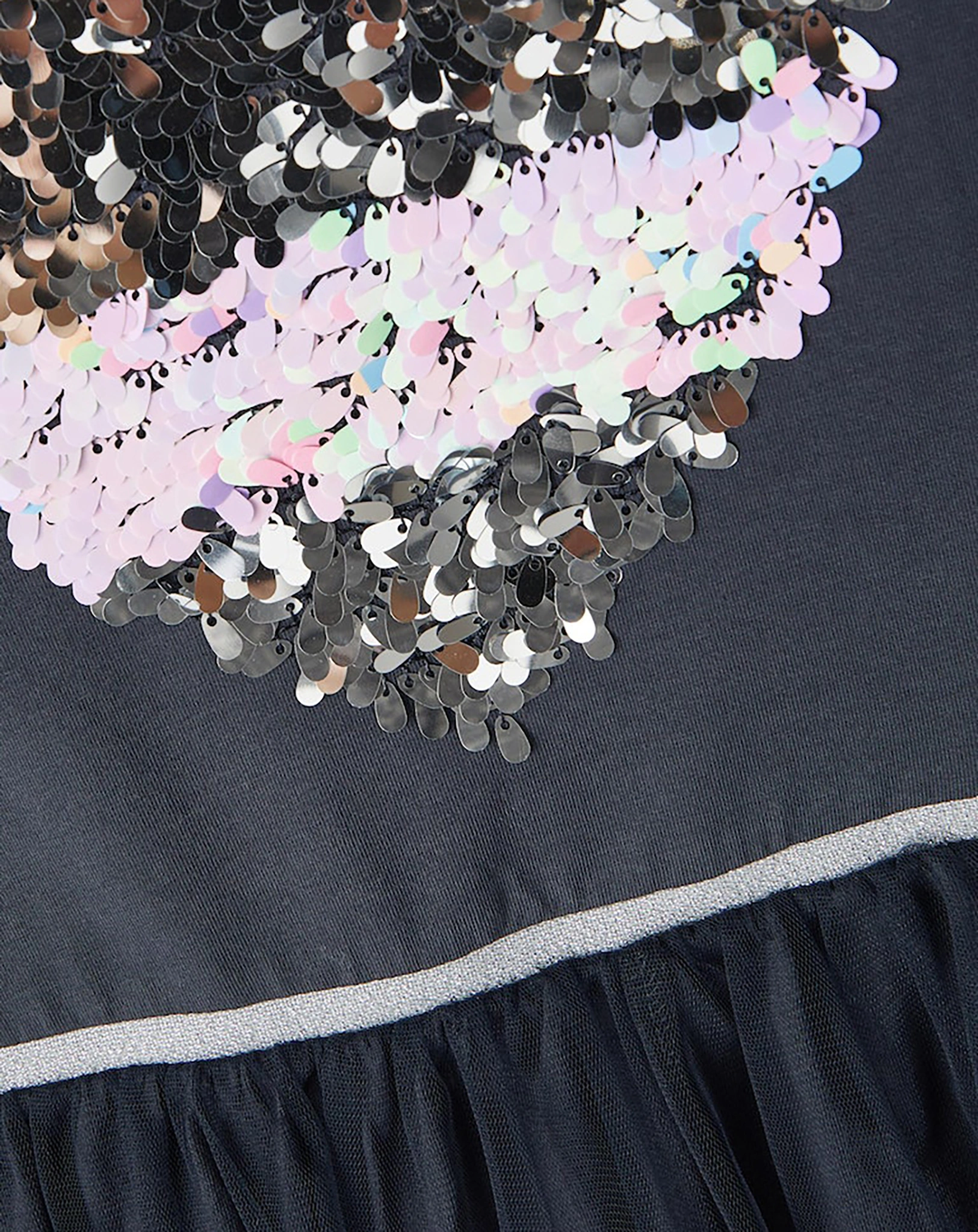 Tüllkleid NKFNORSTAR mit Pailletten in india ink