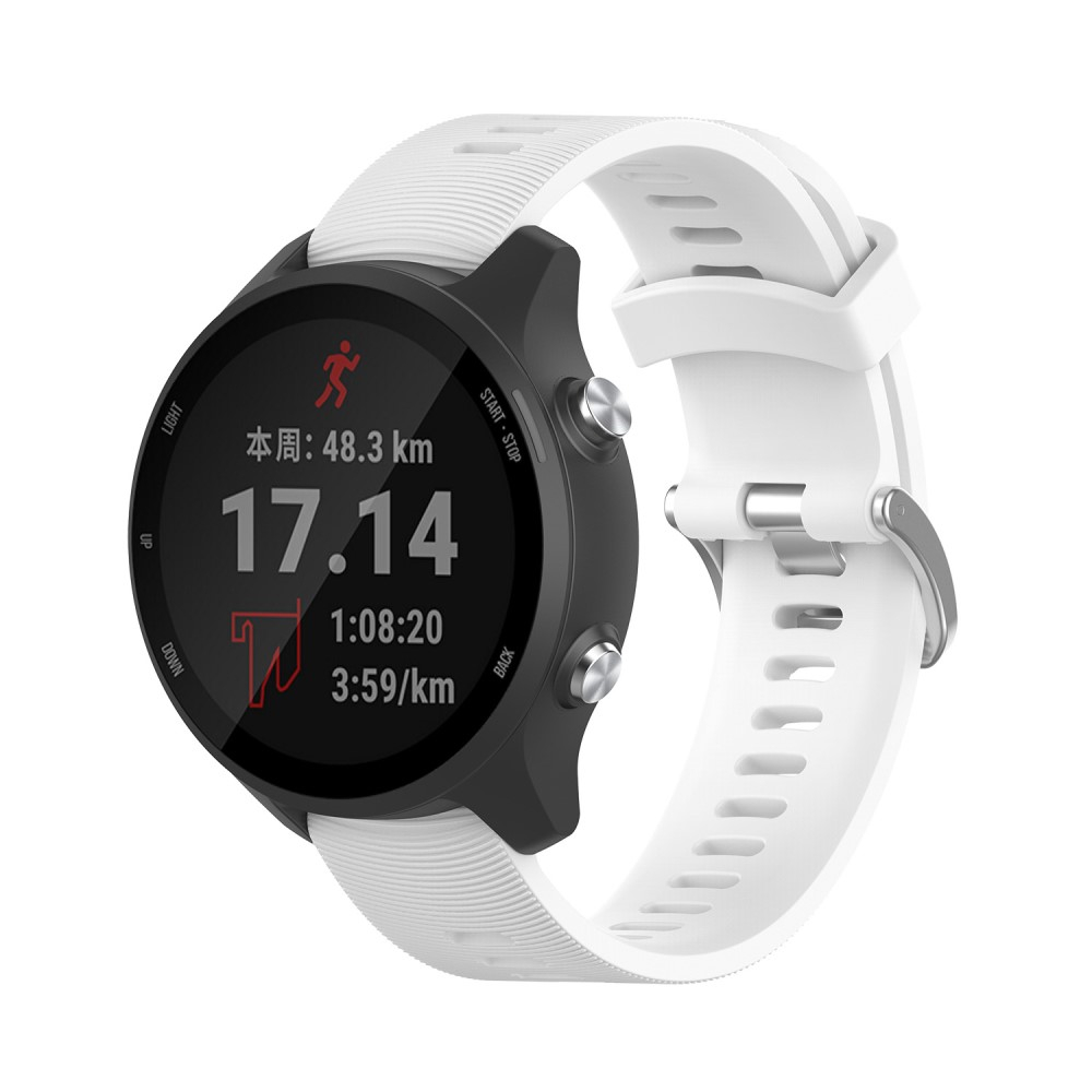 Garmin Vivoactive 3 Ersatz Sport Silikon Armband (Gelenkumfang: 165 - 205mm) - Weiss