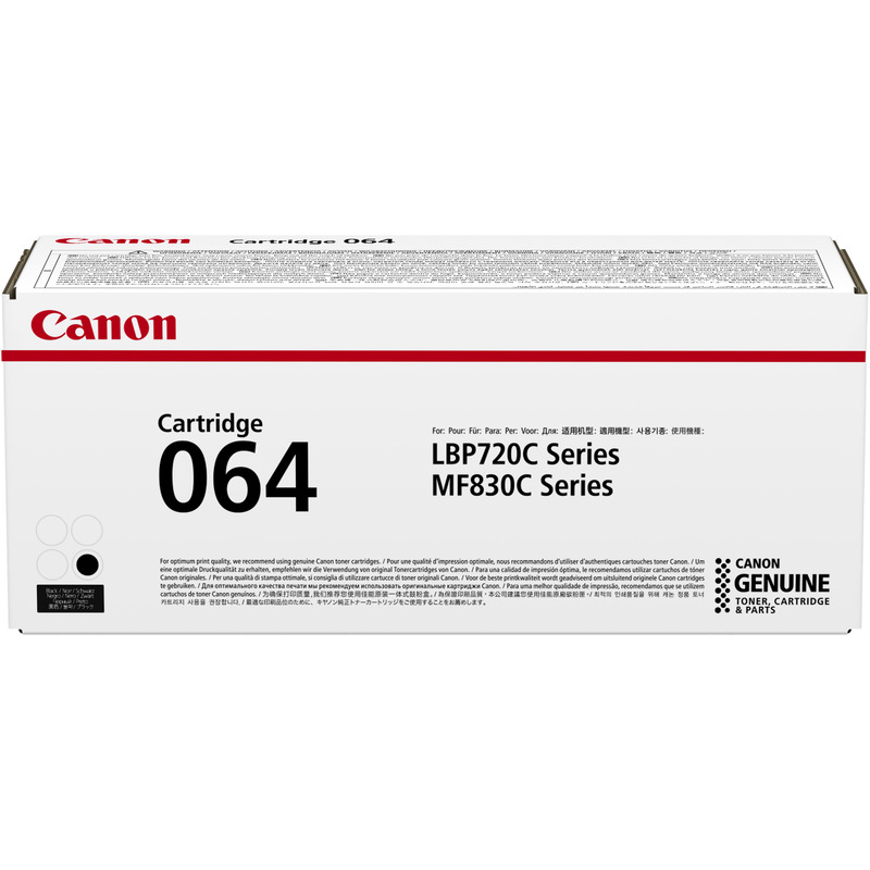 Canon 064 BK Toner, schwarz