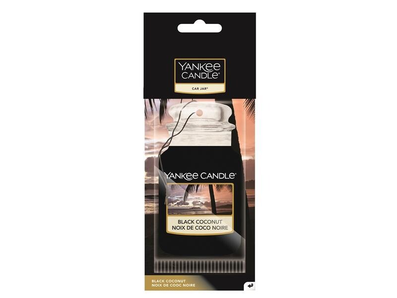 Yankee Candle Auto-Lufterfrischer Car Jar Black Coconut Duftbaum schwarze Kokosnuss