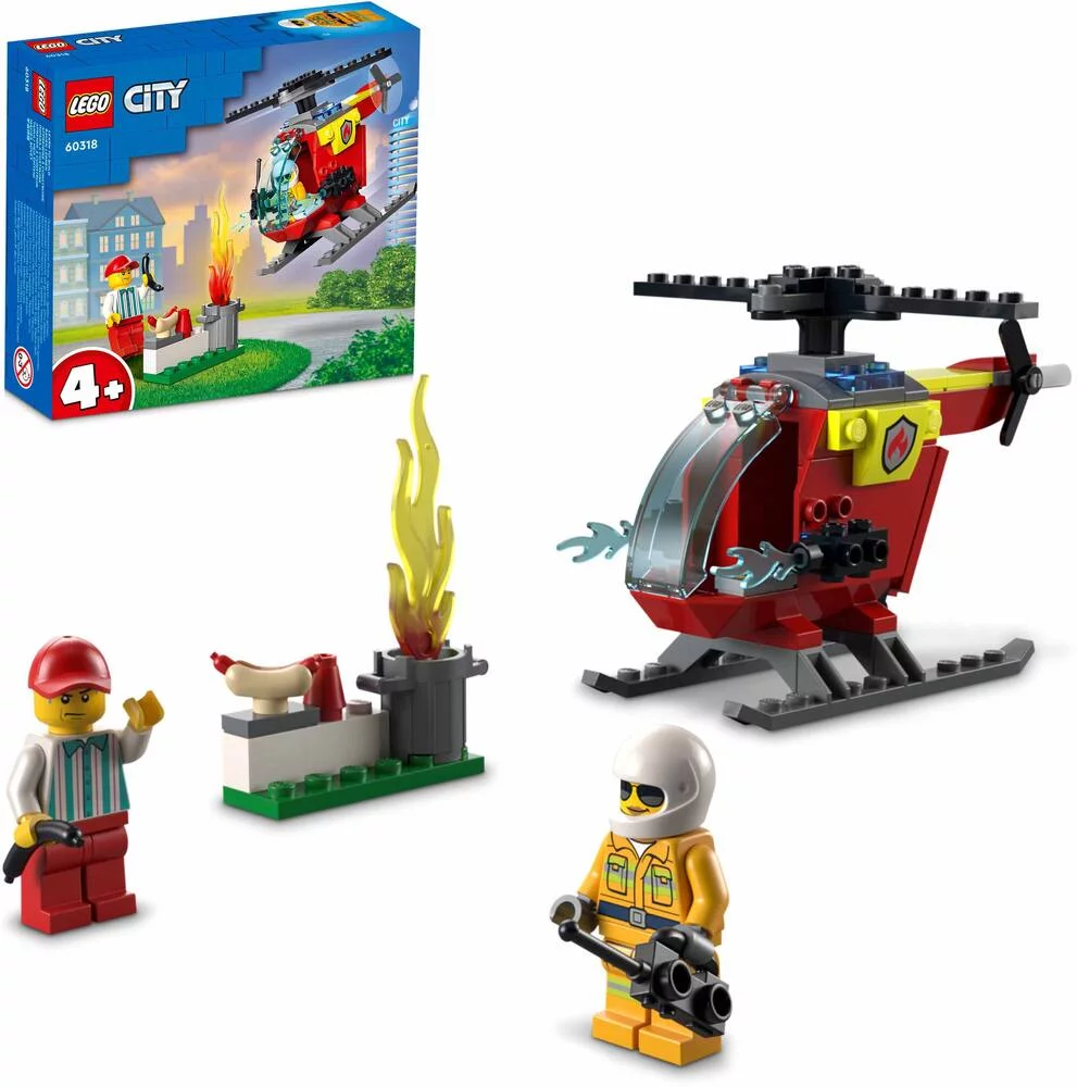 LEGO®CITY 60318 - L'HELICOPTERE DES POMPIERS