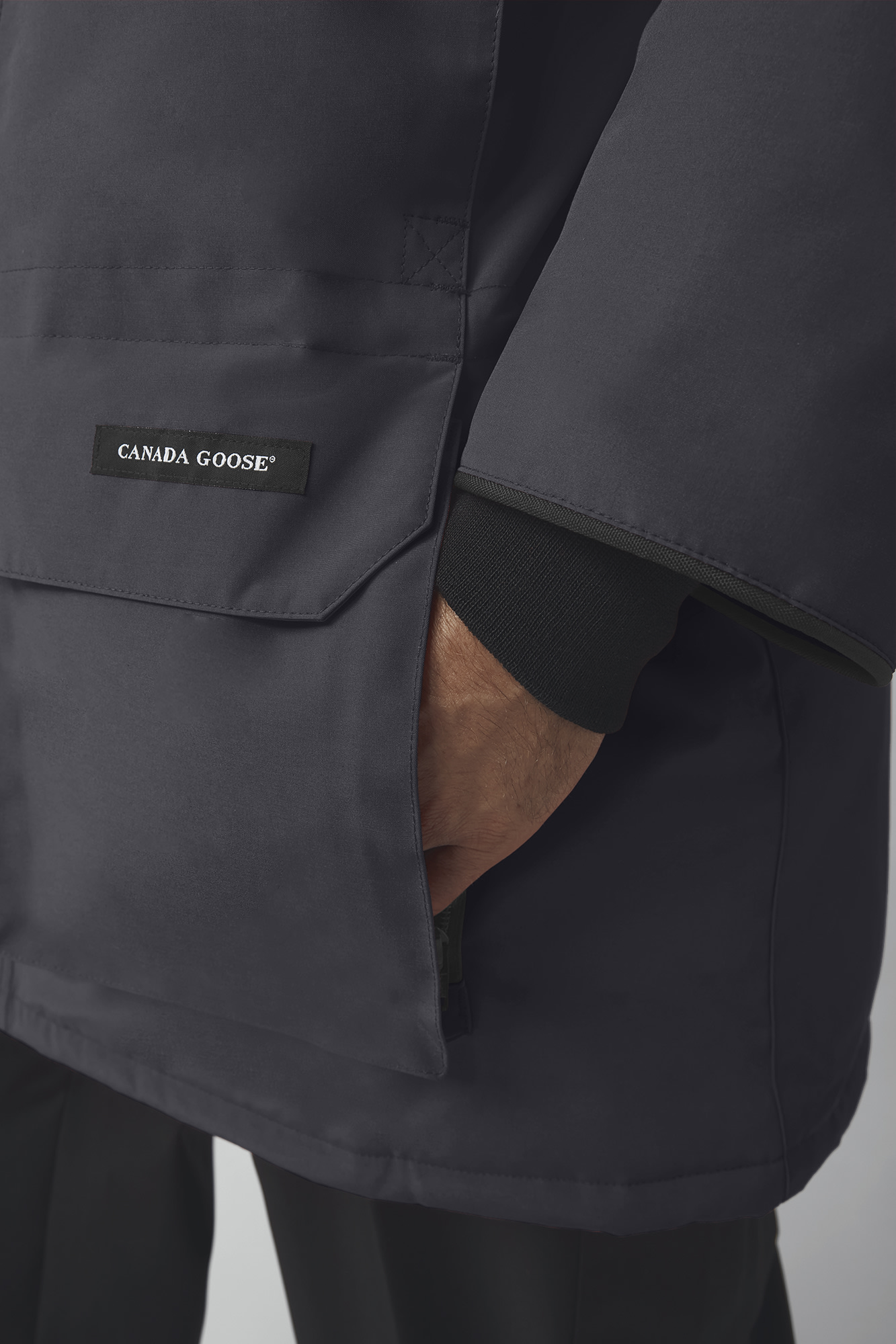 Canada Goose Expedition Parka Men Black Navy