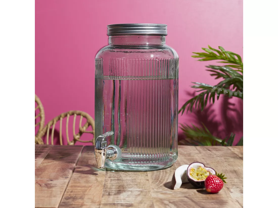 Fontaine En Verre Colore 5l