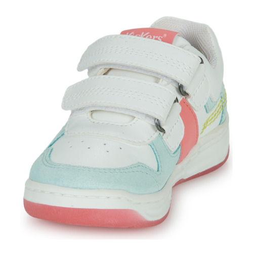 Kickers - KALIDO - Blanc / Bleu / Rose