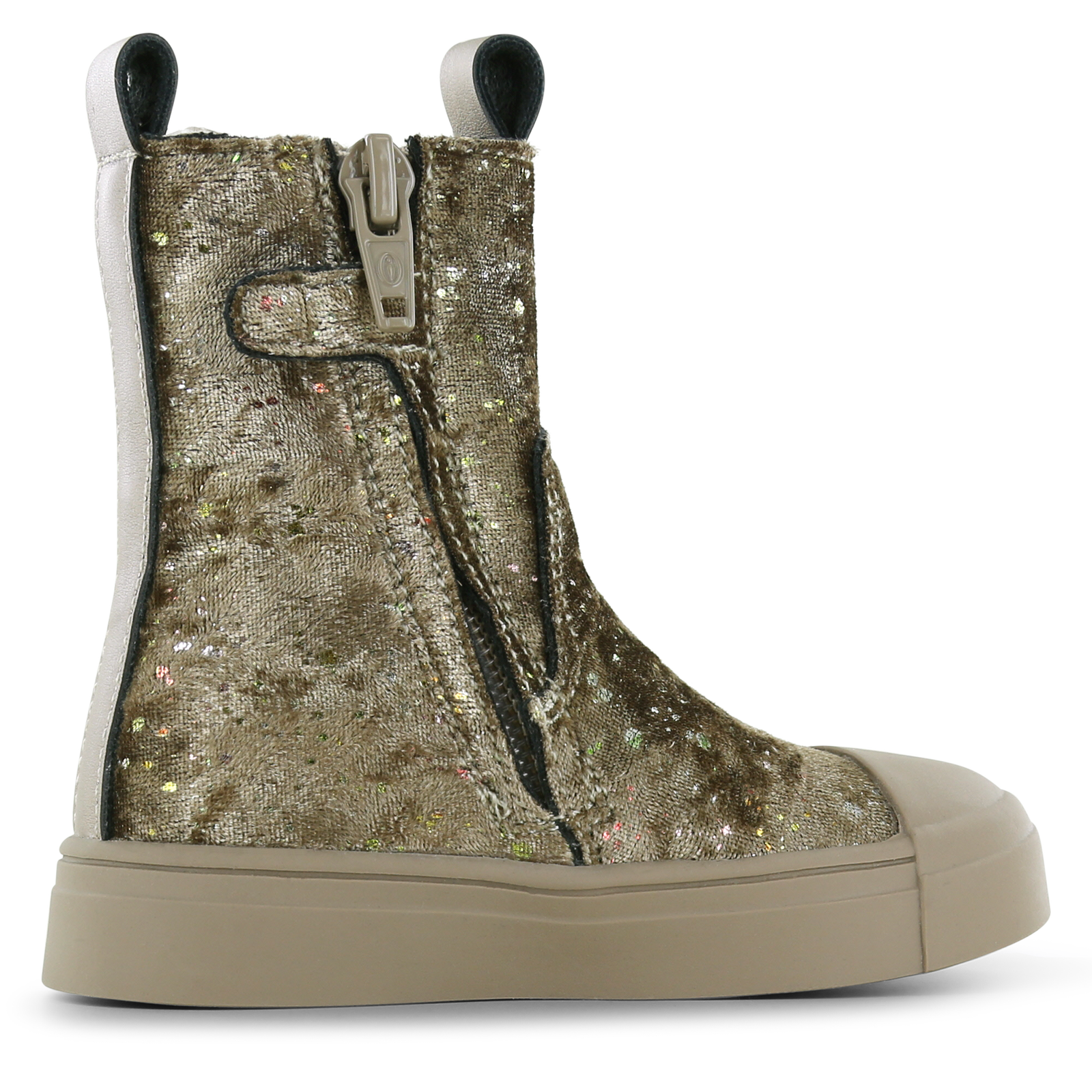 Shoesme gouden chelseaboot met stipjes Microfiber leer, Velvet | Sale
