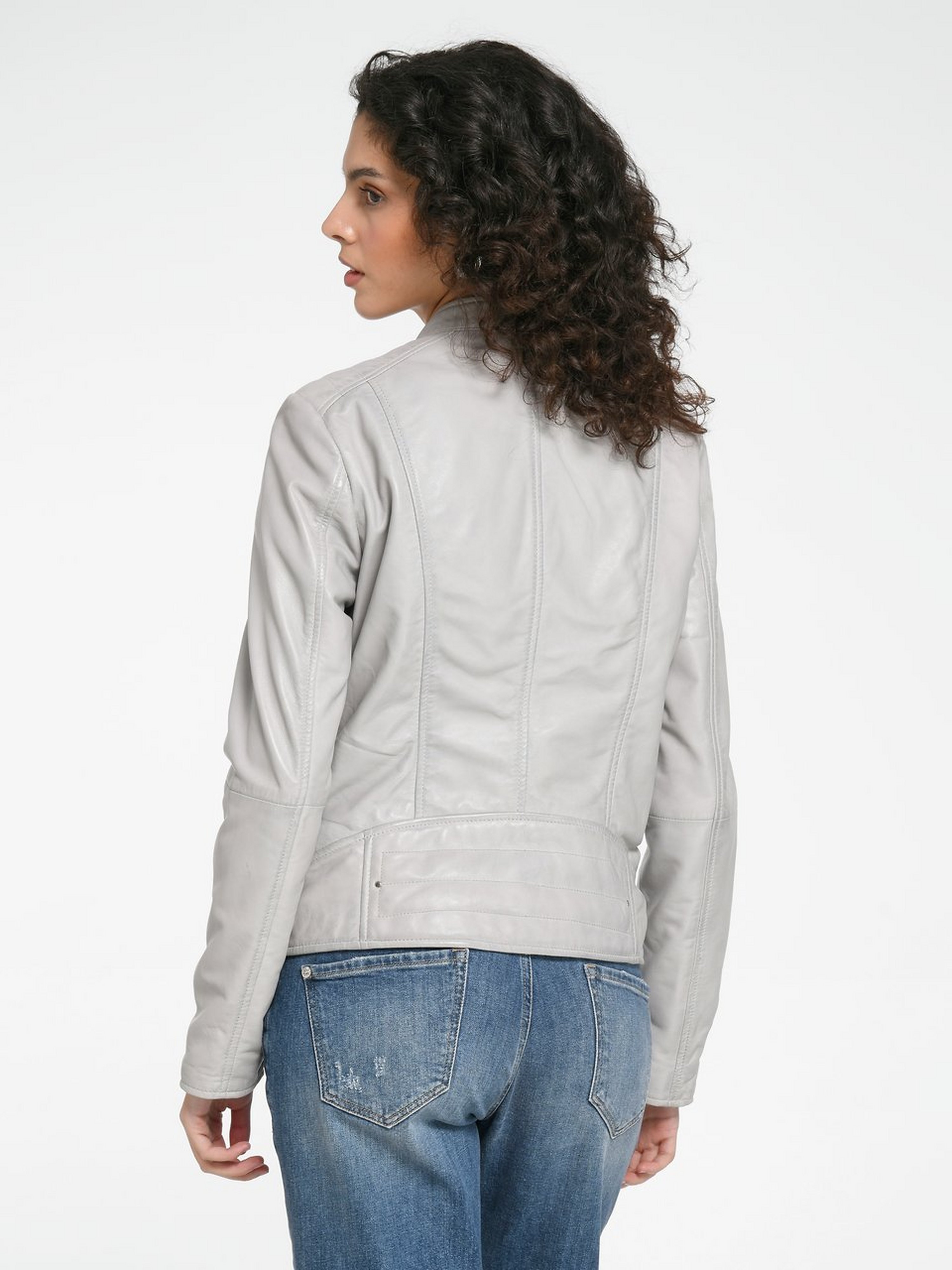 Lederjacke