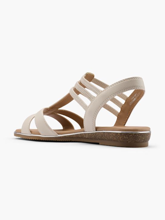 Graceland Sandale beige