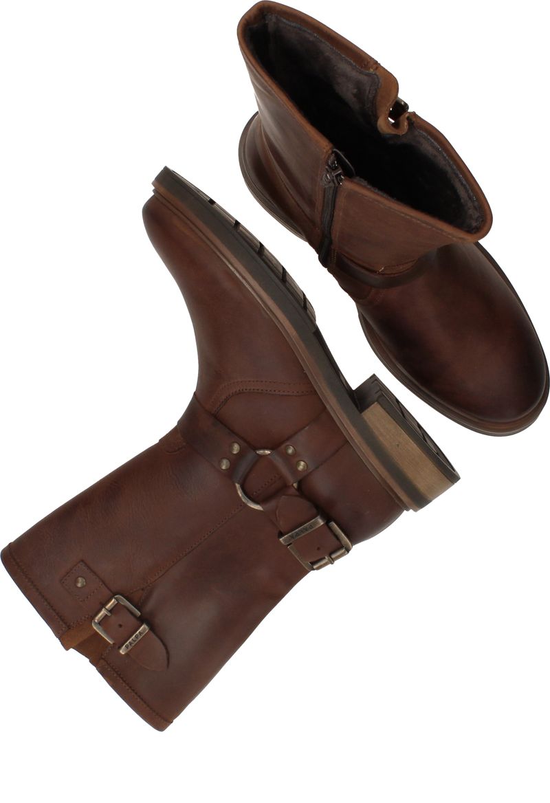 Palpa Bikerboots Bruin Dames