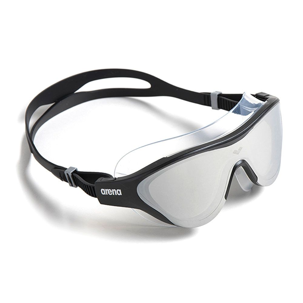 Arena THE ONE MASK MIRROR - Masque de natation silver/black/black