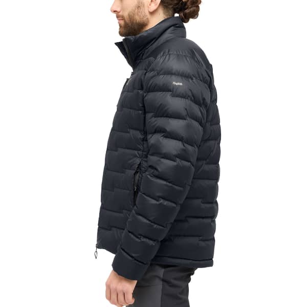 Doudoune ski de randonnée HAGLÖFS ROC FLASH DOWN JACKET M TRUE BLACK