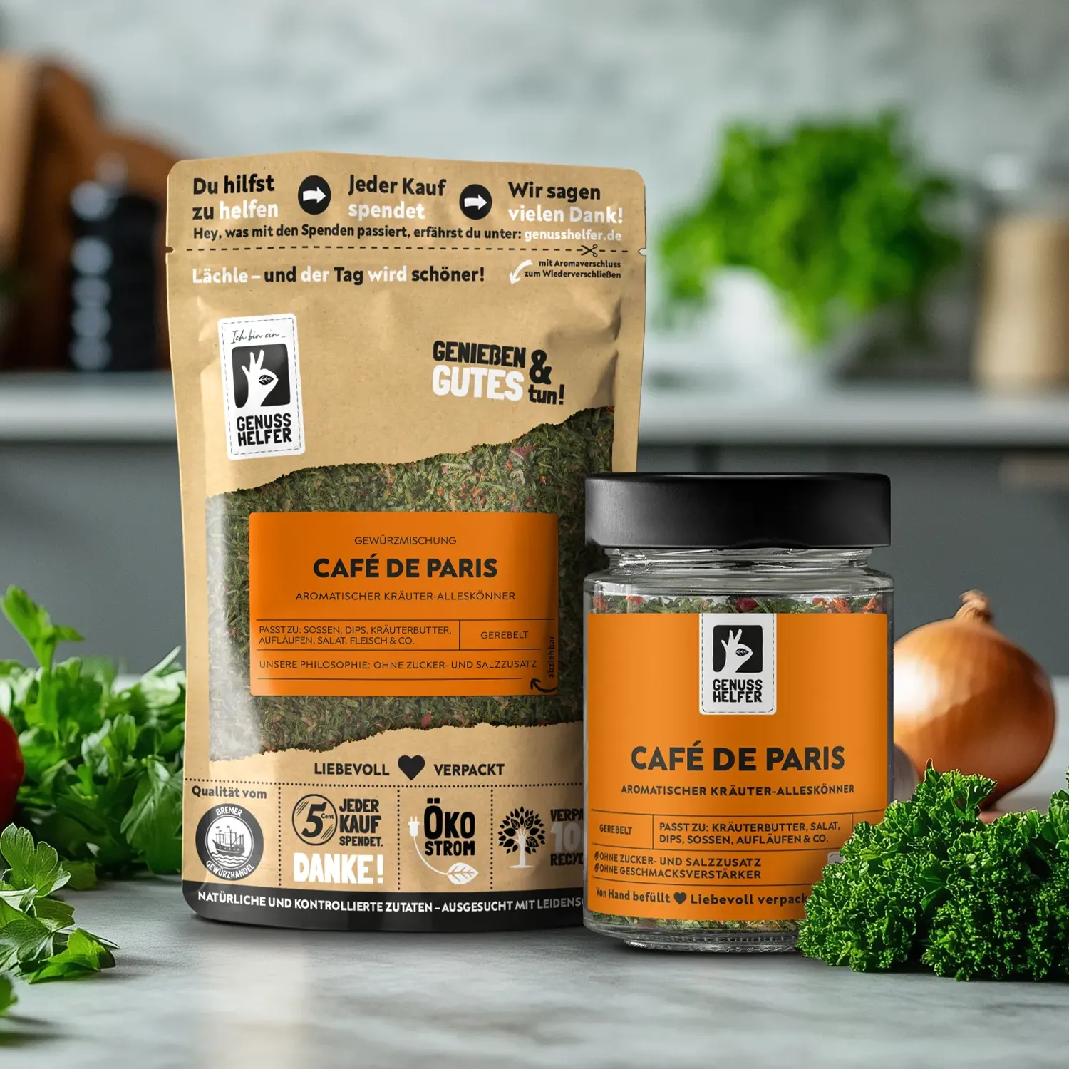 Café de Paris Gewürz, gerebelt, 10er Pack
