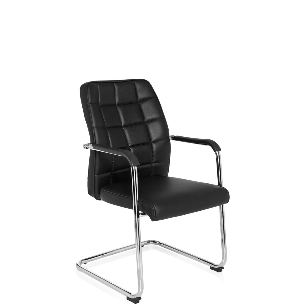 Freischwinger FLEXO V Kunstleder mit Armlehnen hjh OFFICE