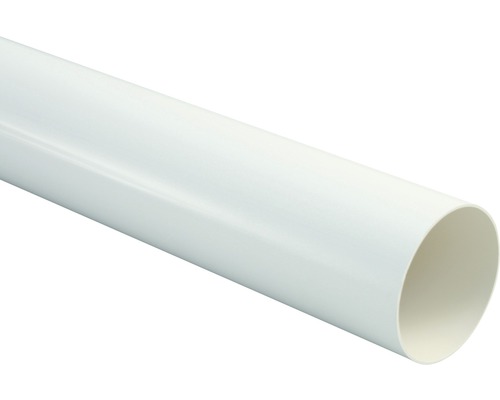 Marley ronde kunststof regenpijp, verkeerswit RAL 9016, DN 105 mm, 3000 mm