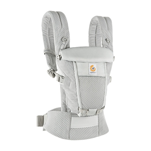 Porte bébé Adapt SoftFlex Mesh Gris Perle - ERGOBABY
